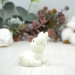 Силиконовая форма для мыла Кролик в скорлупе (2 формы)