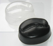 Пластиковая форма для мыла и шоколада Зерно кофе