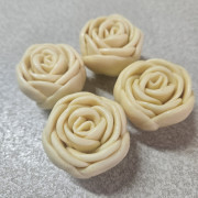 Форма из пищевого силикона 4 круглые розы