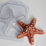 Пластиковая форма для мыла и шоколада Морская звезда