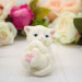 Силиконовая форма для мыла Котик